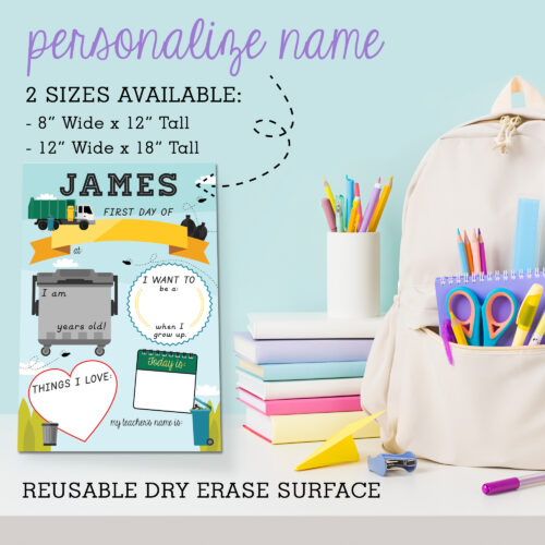 BackToSchool-DryEraseBoard-TrashTruck-