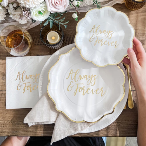 Always Forever Bridal Theme Party Kit