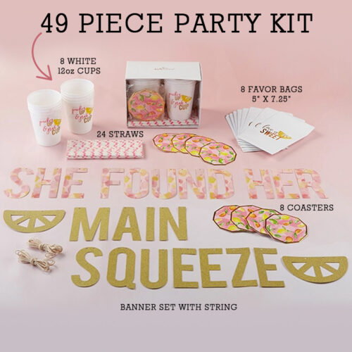 Main Squeeze Bridal Shower Party Kit