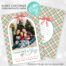 Good Tidings Photo Family card DIY Editing with Corjl
