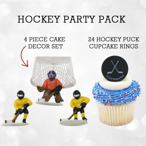 Hocky Cake Decor Set
